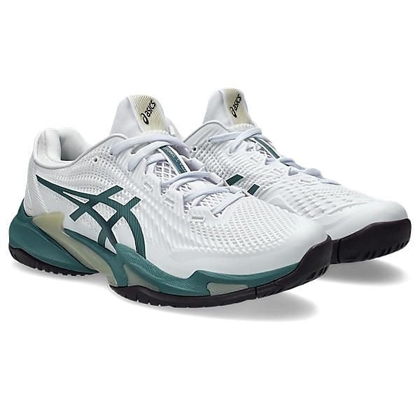 [�}���C]���P�b�g�X�|�[�c COURT FF 3/�A�V�b�N�X�iasics�j WHITE/FOGGY TEAL