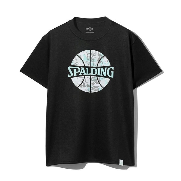 スポルディング ﾊﾞｽｹｯﾄ&ﾊﾞﾚｰ&その他競技 ジュニア Tシャツ グラフィティ ボールプリント