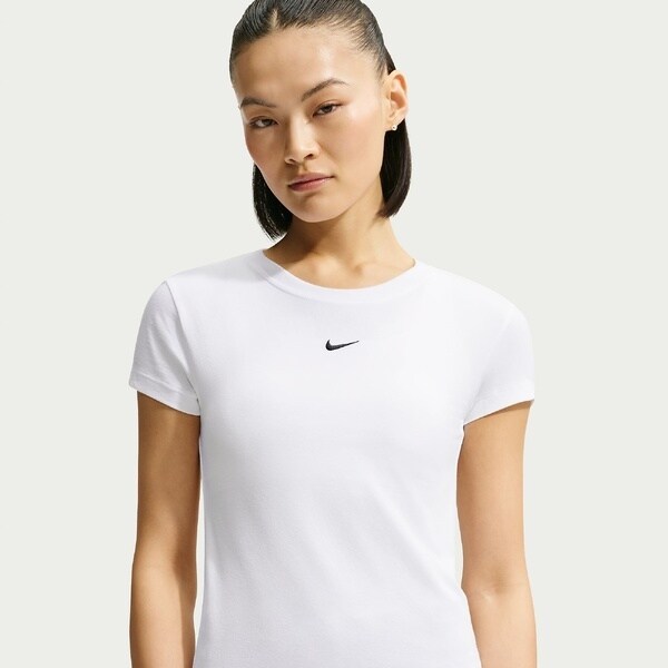 [�}���C]���f�B�[�X�A�p���� �i�C�L W NSW CHLL KNT MD CRP S/S T�V���c/�i�C�L�iNIKE�j WHITE/BLACK