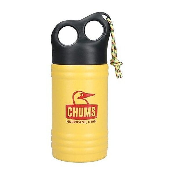 [�}���C]�X�|�[�c�A�N�Z�T���[ Camper Wave Bottle 300ml/�`�����X�iCHUMS�j Yellow x Red