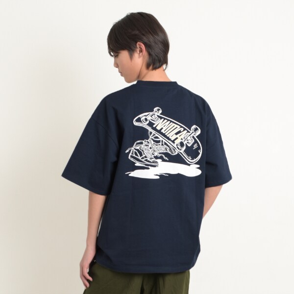 NAUTICA】バックスケーターロゴ半袖Tシャツ | グラソス(GLAZOS