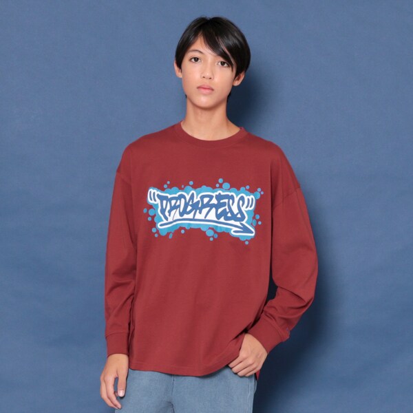 disel 長袖カットソー T-BALLET-CUT サーマル マルチカラー disel 長袖カットソー T-BALLET-CUT サーマル マルチカラー
