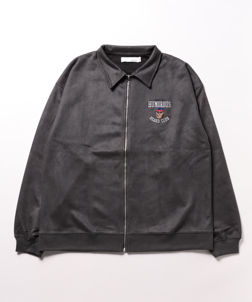 OPENING ACT シンセティックレザーライダースパーカージャケット L OPENING ACT シンセティックレザーライダースパーカージャケット