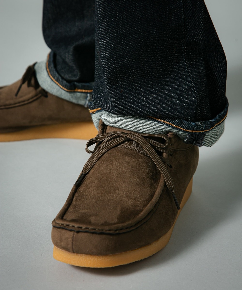 COMME CA MEN ブラウンモカシン 27サイズ COMME CA MEN ブラウンモカシン 27サイズ スウェードタッチ