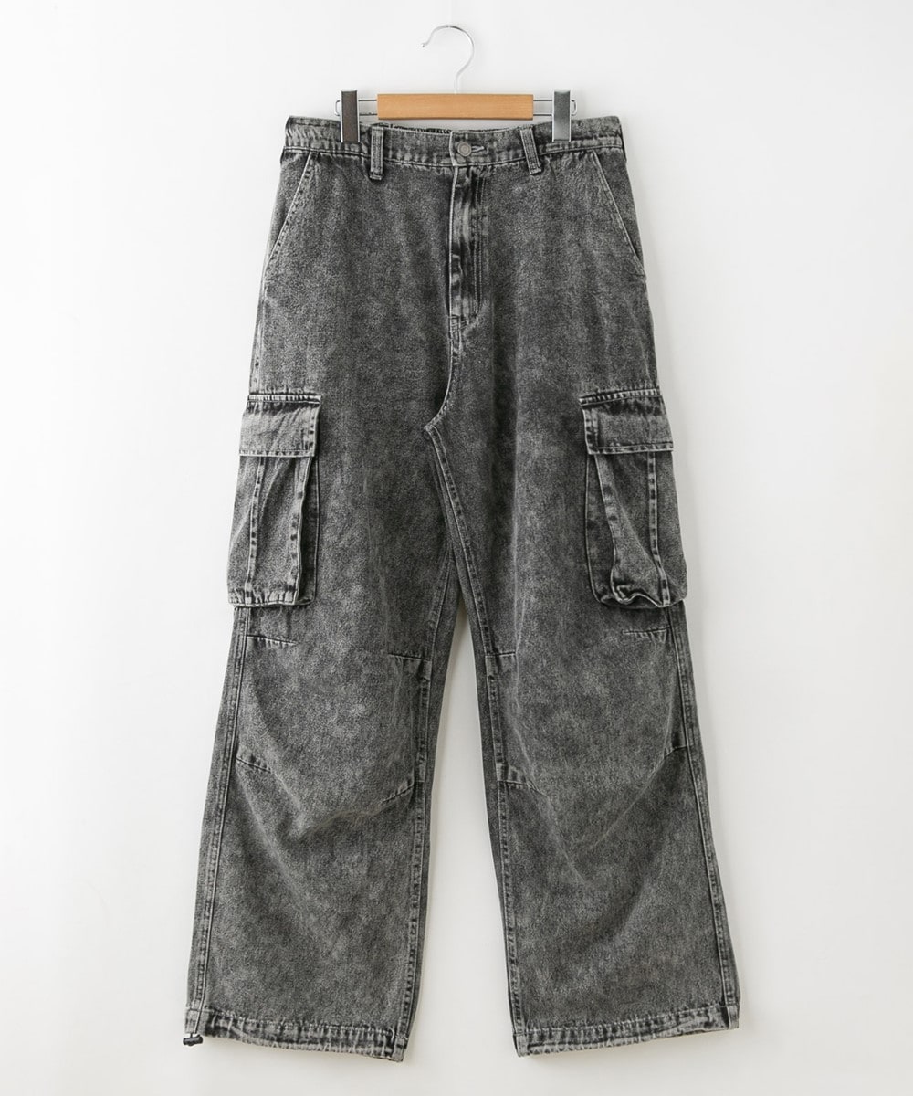 デニム ワイド カーゴパンツ 【JUNGLE STORM】 | ジャングルストーム