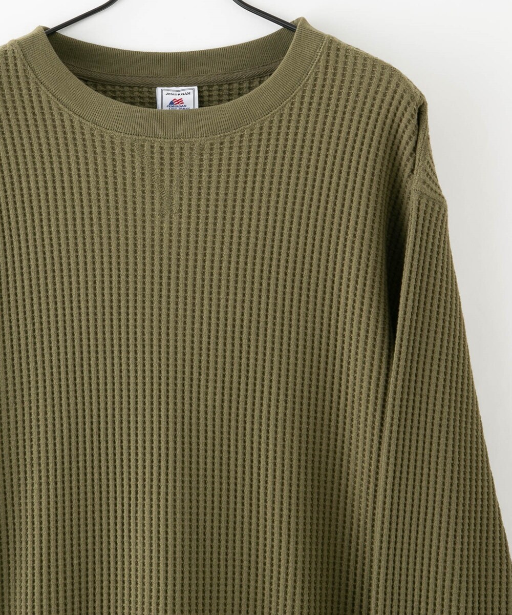 BIG BIG ワッフル トレーナー 【J.E,MORGAN】