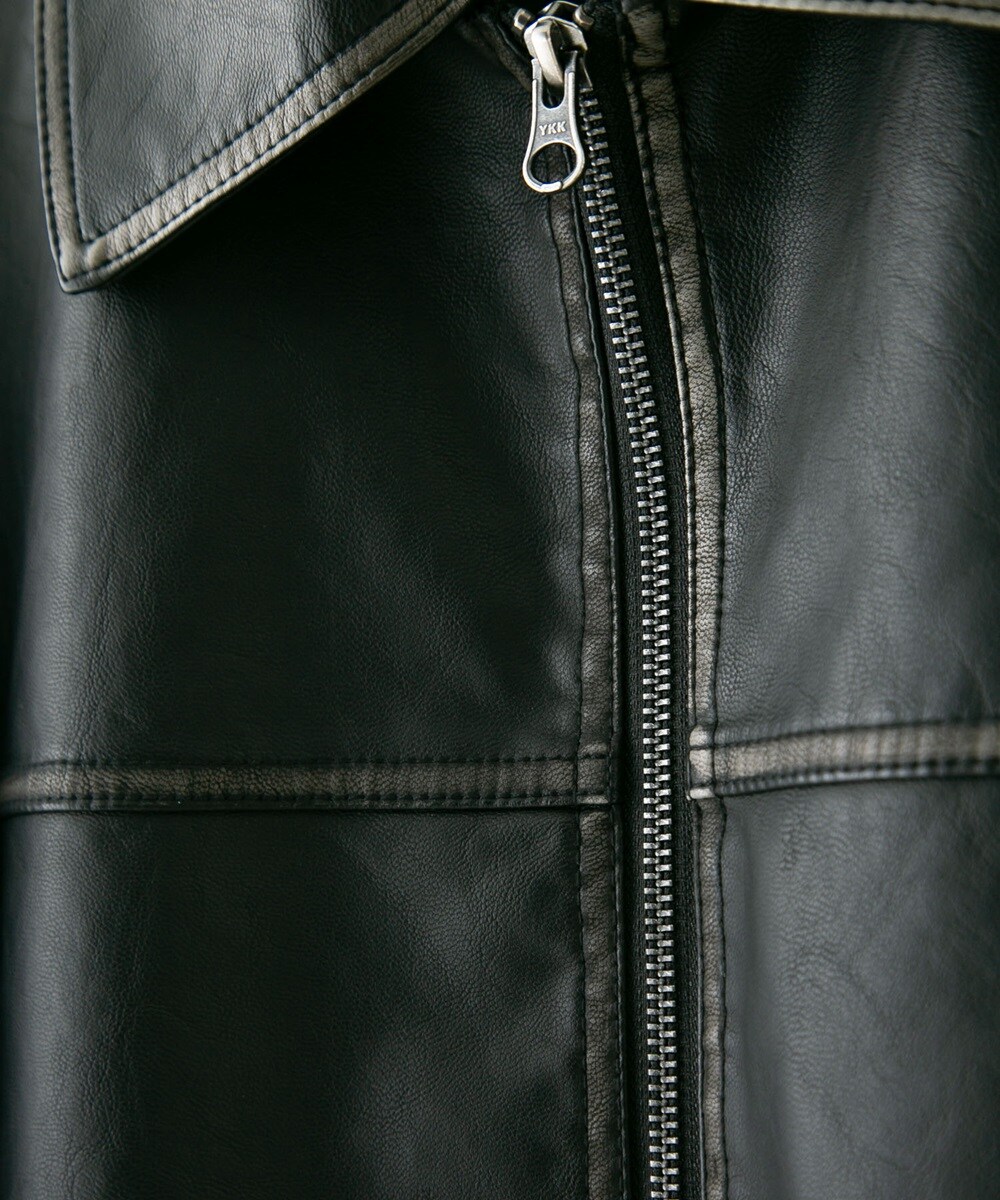 Jungle STORM 日本 レザーシャツ　レザージャケット Vintage Jungle STORM 日本 レザーシャツレザージャケット Vintage
