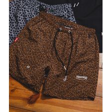 【THRASHER】 ナイロン 総柄 ショーツ 水陸両用　水着使いもできる