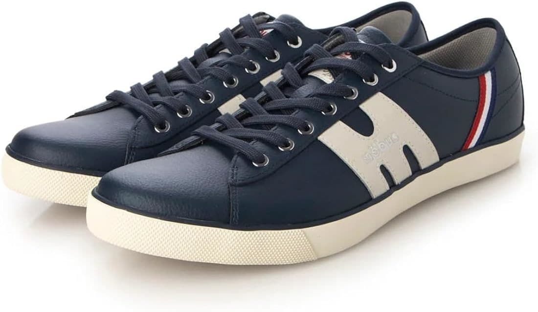 [}C]ESSEN GbZ mobus [uX Leather Sneaker U[Xj[J[/[uXimobusj 6:NAVY/CRM