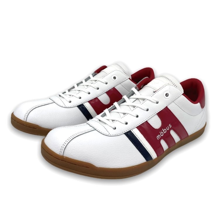 [}C]NEW MUNDEN/[uXimobusj 3:WHT/DK.RED