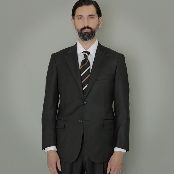 [�}���C]�yOX BRIDGE�z�yVITALE BARBERIS CANONICO/���B�^�[���E�o���x���X�E�J/�}�b�L���g�b�V�� �����h���iMACKINTOSH LONDON�j �u���b�N