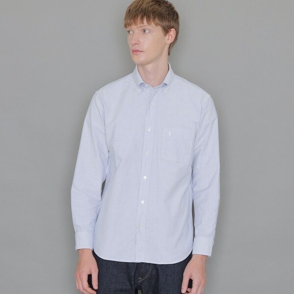 オックスフォードストライプボタンダウンシャツ | マッキントッシュ