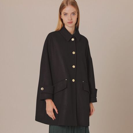 MACKINTOSH/マッキントッシュ 珍しい 別注 HUMBIE ノーカラーコクーン 
