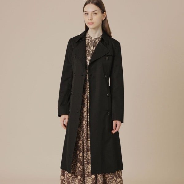 人気 M マッキントッシュロンドン ライナー トレンチコート ブラック 黒 ウールカシミヤビーバートレンチコート(コート)｜MACKINTOSH