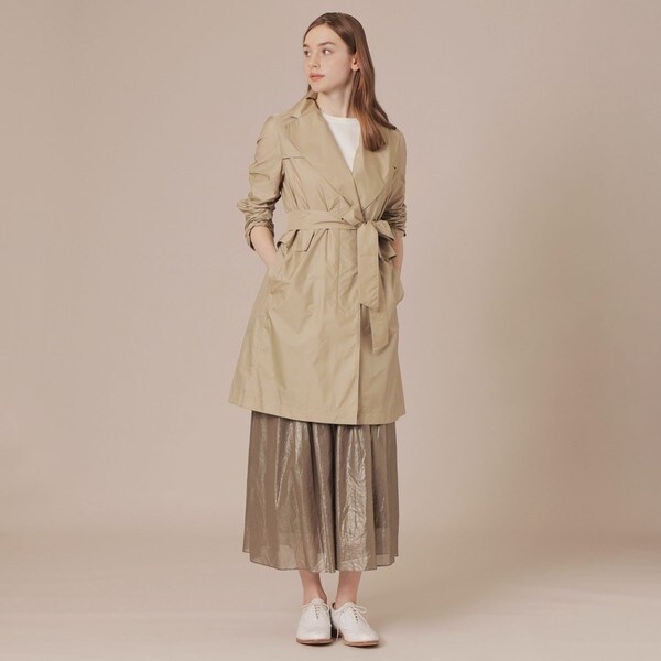 美品✨マッキントッシュロンドン　リモンタ社ナイロン　トレンチコート　レインコート GABARDINE 19】【LOGIE／ロージー】トレンチ