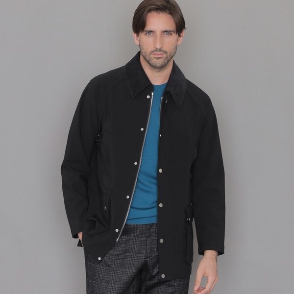 MACKINTOSH LONDON カシミヤ混ピーコート　ネイビー　40 MACKINTOSH LONDON カシミヤ混ピーコートネイビー40