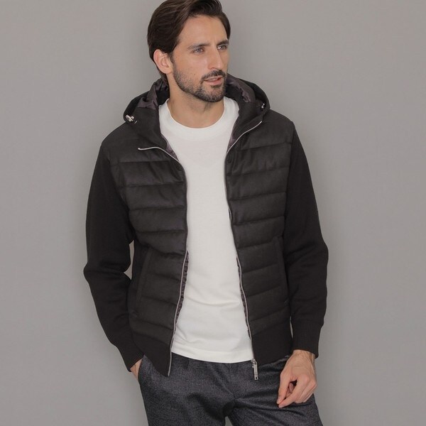 FEATHER-TECH PAC】【FLEX NYLON】ストレッチナイロンフーデット