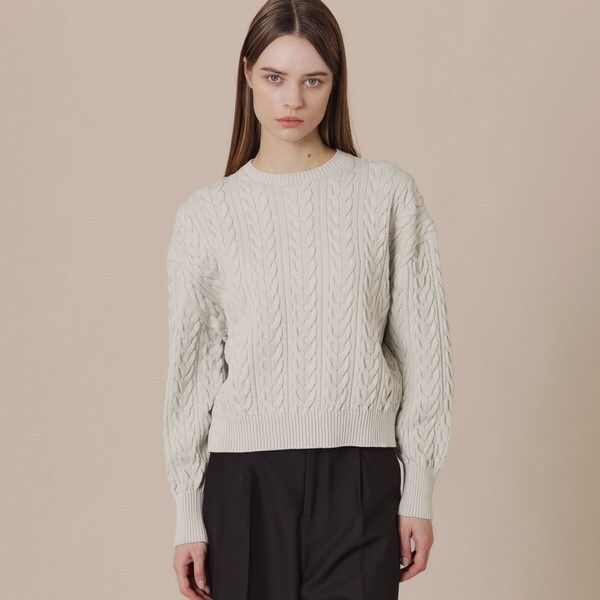 【美品】 マッキントッシュ ロンドン ニット カーディガン ケーブルニット ケーブルニットプルオーバー | マッキントッシュ ロンドン