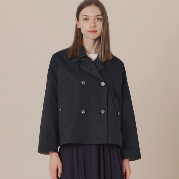 エクラ掲載】【CHRYSTON/クリストン】ウールダブルクロスフーデット