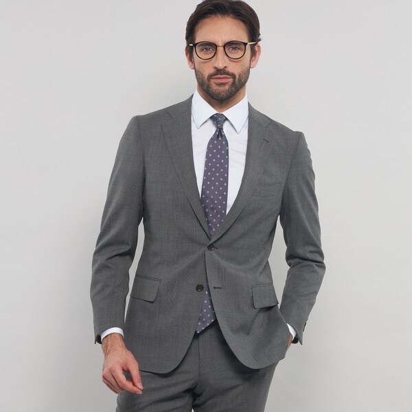 MACKINTOSH LONDON グレンチェック　スーツ NEW BRIDGE】Super110's グレンチェックスーツ | マッキントッシュ