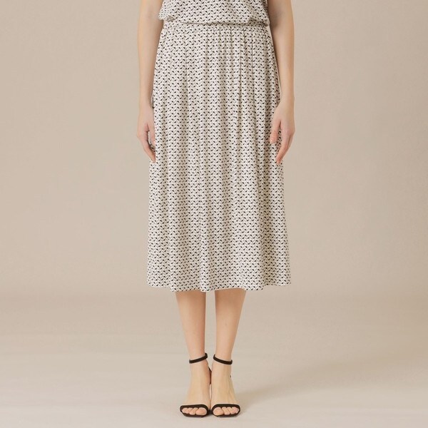 マッキントッシュロンドン バイブリーフラワージャカードスカート 49,500円 婦人画報掲載】【BIBURY FLOWER】バイブリー
