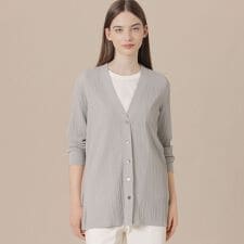 マッキントッシュ ロンドン(MACKINTOSH LONDON)のシアーコットンニットカーディガン