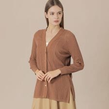 マッキントッシュ ロンドン(MACKINTOSH LONDON)のシアーコットンニットカーディガン