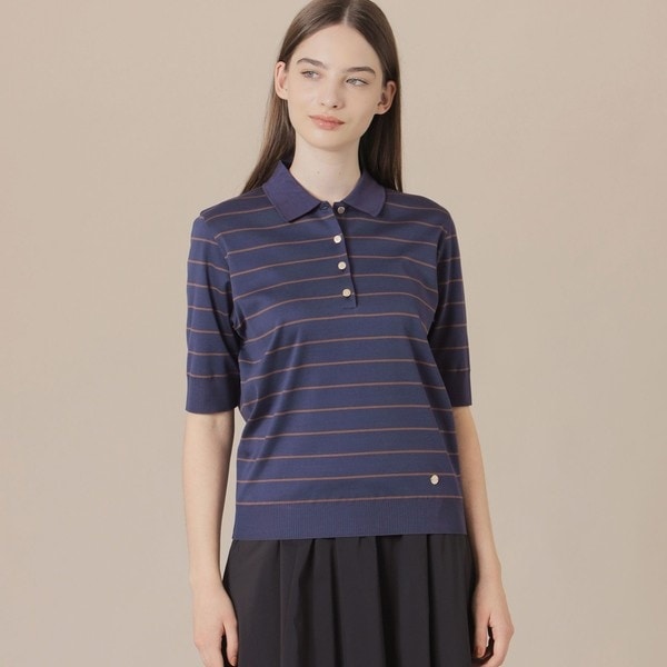 【美品】マッキントッシュロンドン　シルケットフライスポロシャツ シルケットフライスポロシャツ(トップス)｜MACKINTOSH LONDON