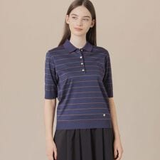 マッキントッシュ ロンドン(MACKINTOSH LONDON)のシルケットフライスポロシャツ