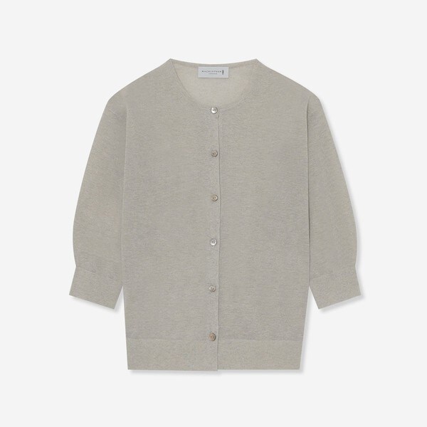 WEB・一部店舗限定】コットンアセテートナイロンニット