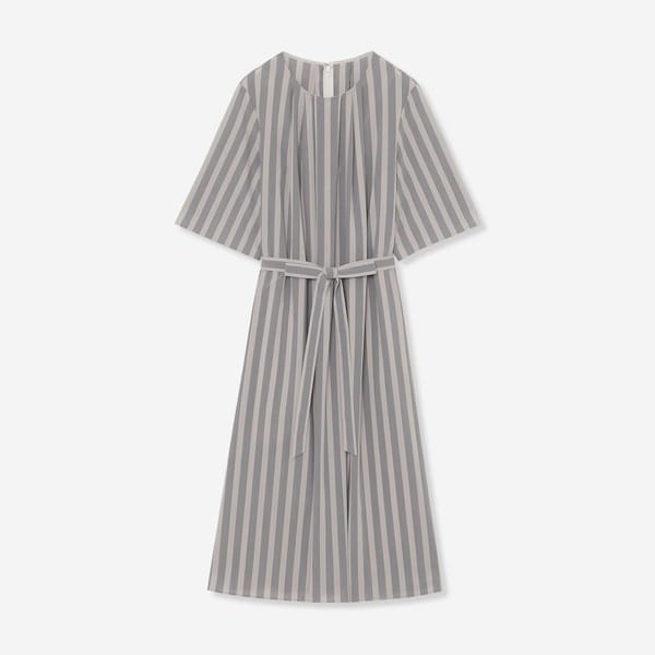 MACKINTOSH LONDON 幾何学 ストレッチジャージーワンピース MACKINTOSH LONDON 幾何学 ストレッチジャージーワンピース