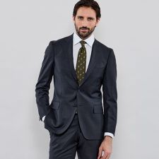 【NEW BRIDGE】【LoroPiana Fabric】ピンドットスーツ
