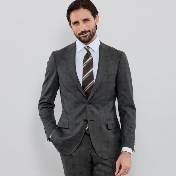 NEW BRIDGE】Super110's グレンチェックスーツ | マッキントッシュ