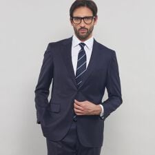 【OX BRIDGE】【DORMEUIL/ドーメル】シャドーストライプスーツ