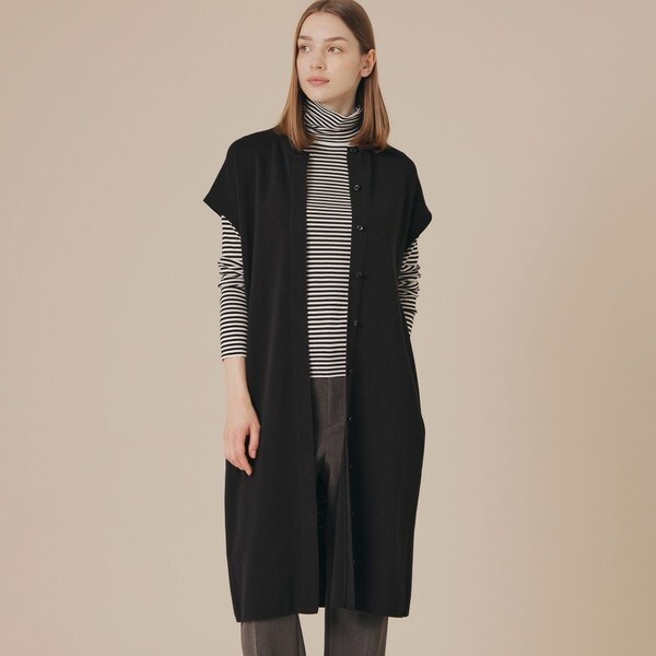 マッキントッシュロンドン　プレーティング天竺ワンピース38 中古・古着通販】MACKINTOSH LONDON (マッキントッシュ ロンドン