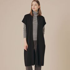 レイヤードニットワンピース