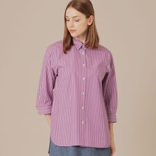 マッキントッシュ ロンドン(MACKINTOSH LONDON)のコットンストライプチュニックシャツ