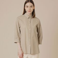 マッキントッシュ ロンドン(MACKINTOSH LONDON)のコットンストライプチュニックシャツ