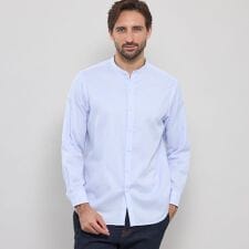 マッキントッシュ ロンドン(MACKINTOSH LONDON)の小紋ジャカードバンドカラーシャツ