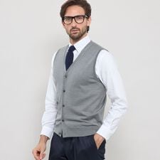 14ゲージウォッシャブルウールベスト