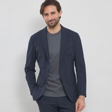 【BREASY JACKET】2WAYストレッチ千鳥セットアップジャケット