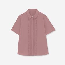 コットンナイロンストレッチシャツ