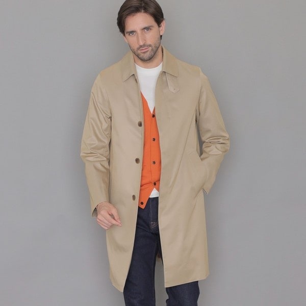 【新品未着用】マッキントッシュ ロンドン★レインコート38 HADSTON】シンセティックラグランスリーブコート(コート