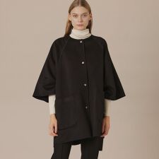 【婦人画報11月号掲載】カシミヤブレンドウールポンチョ