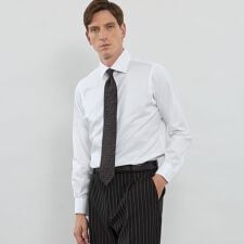 【形態安定】ブロードドレスシャツ