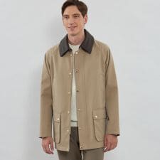 【LINGFIELD】【DORMEUIL】ウールコットンフィールドジャケット