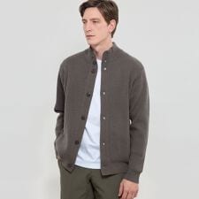 マッキントッシュ ロンドン(MACKINTOSH LONDON)の7G両畔ハイネックカーディガン