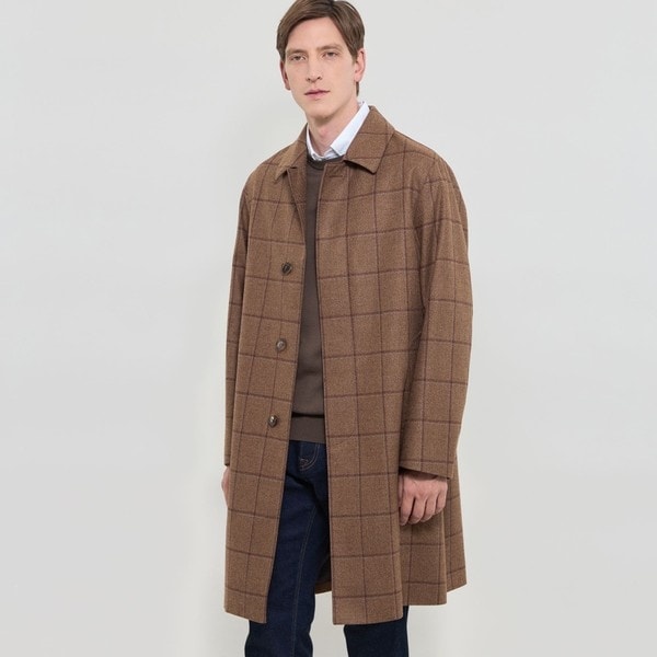 【美品】　マッキントッシュ　ロンドン　ステンカラー　コート　ウール　40 セール】 【DUNFORD】ウールカシミヤビーバーステンカラーコート