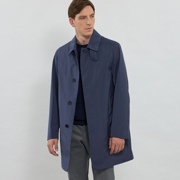 ♦︎機能性抜群♦︎美品◎マッキントッシュ　3way ステンカラーコート　チェック WEB・一部店舗限定】【DUNFORD SHORT】3レイヤーステンカラーコート