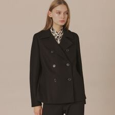 【Precious12月号】【KEIGHLEY/キースリー】ウールダブルクロスメルトンショートコート